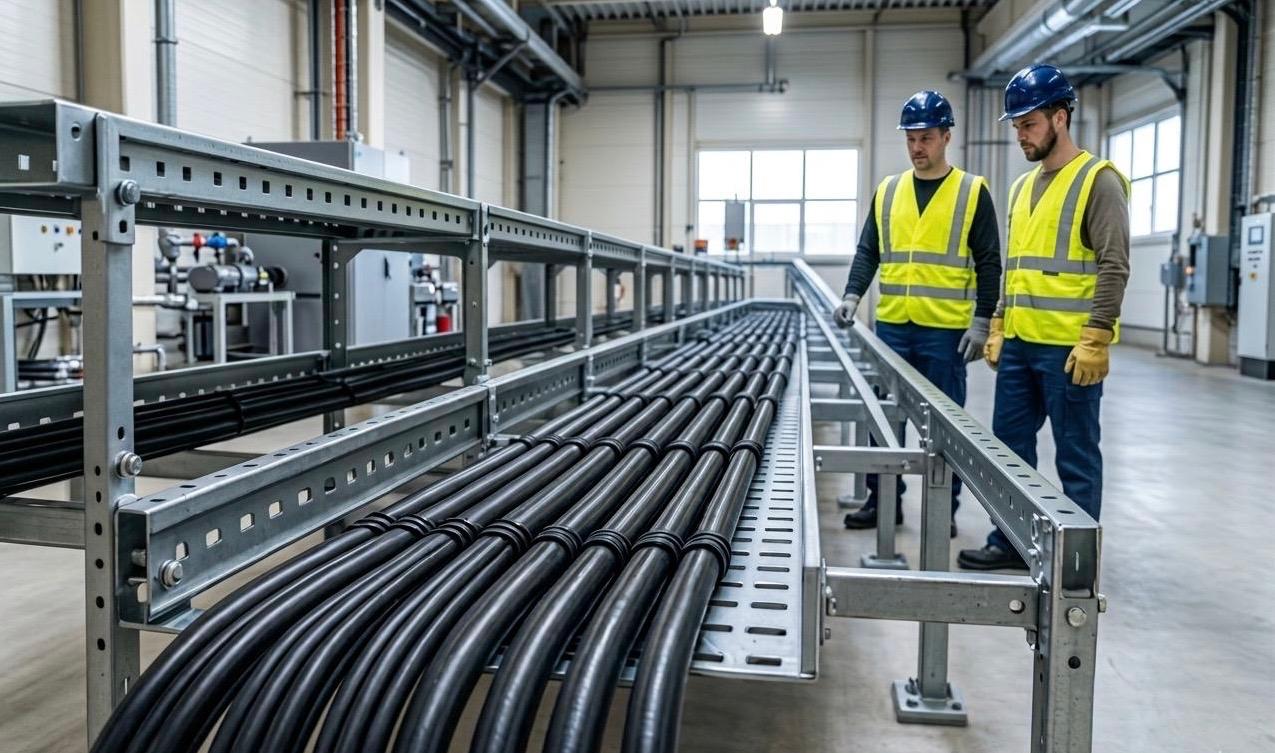 Cable Rerouting, Tray Install & Testing Advanced