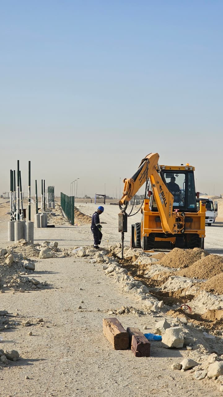 HCIS Fence Fabrication & Installation Saudi Aramco